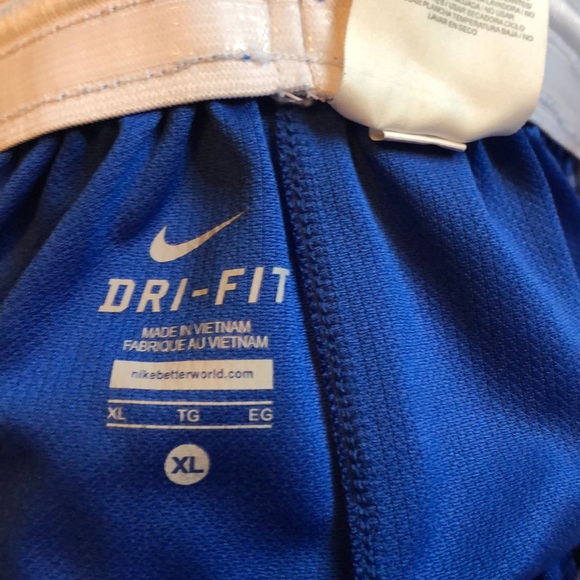 Blue nike Dri-fit shorts - Picture 3 of 4